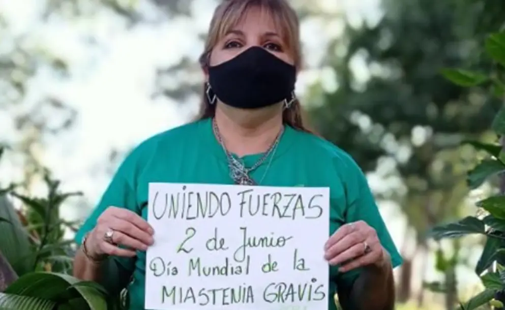 REFLEXIÓN DE MIRIAM INÉS JUÁREZ SOBRE LA MIASTENIA GRAVIS